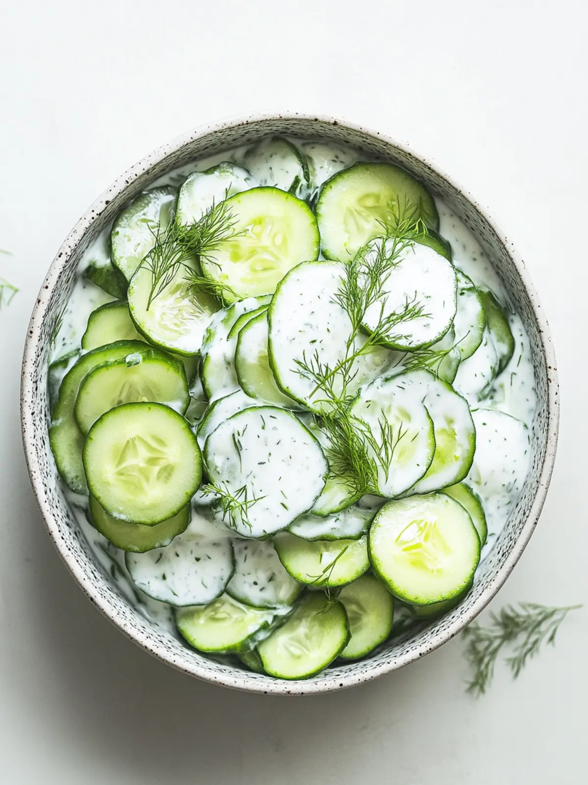 Refreshing Cucumber Yogurt Salad with Dill Delight 2 Cucumber Yogurt Salad