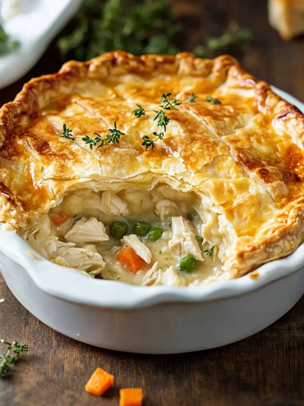 Ultimate Comfort Chicken Pot Pie: Made with Love and Leftovers 3 Chicken Pot Pie