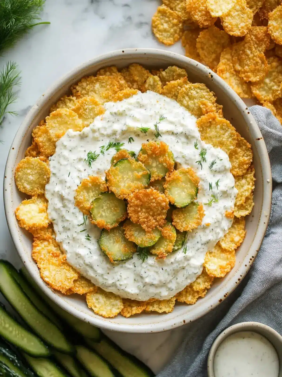 Deliciously Creamy Fried Pickle Dip for Your Next Party 4 Fried Pickle Dip