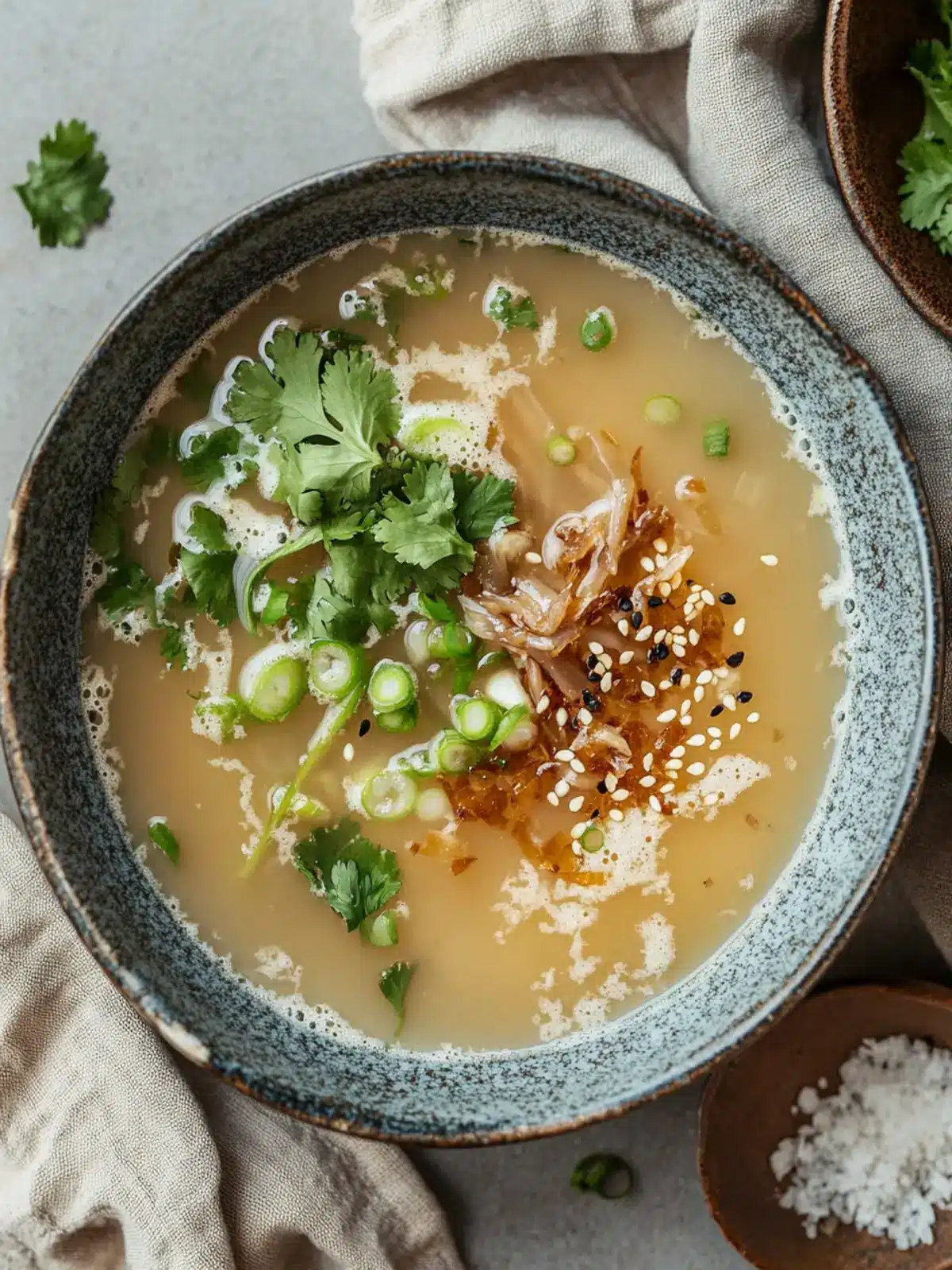 Ginger Miso Brothy Soup with Crispy Tofu for Ultimate Comfort 4 Ginger Miso Brothy Soup