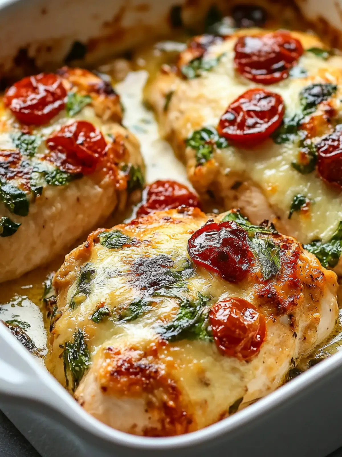Baked Tuscan Chicken Casserole That's Creamy Comfort in Every Bite 2 Baked Tuscan Chicken Casserole