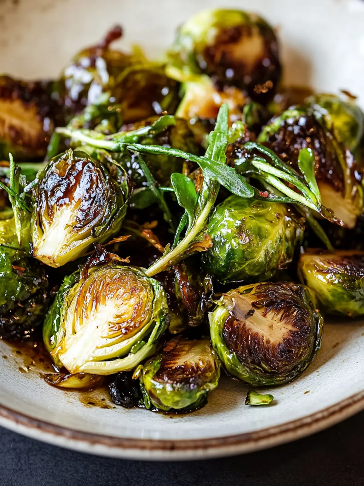 Honey Balsamic Brussels Sprouts that Will Wow Your Dinner Guests 2 Honey Balsamic Brussels Sprouts