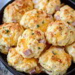 Ultimate Ham & Cheese Butter Swim Biscuits for Cozy Mornings 7 Ham & Cheese Butter Swim Biscuits