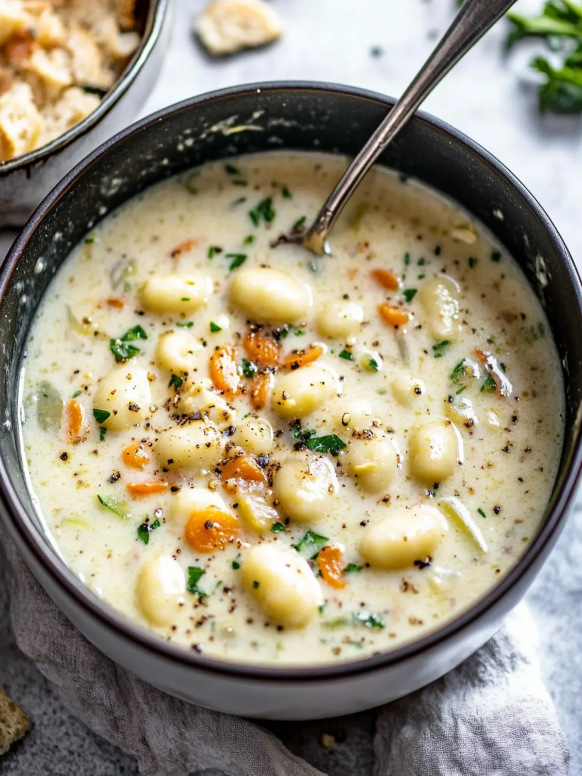 Creamy Vegan Gnocchi Soup for a Cozy, Healthy Dinner 4 Gnocchi Soup