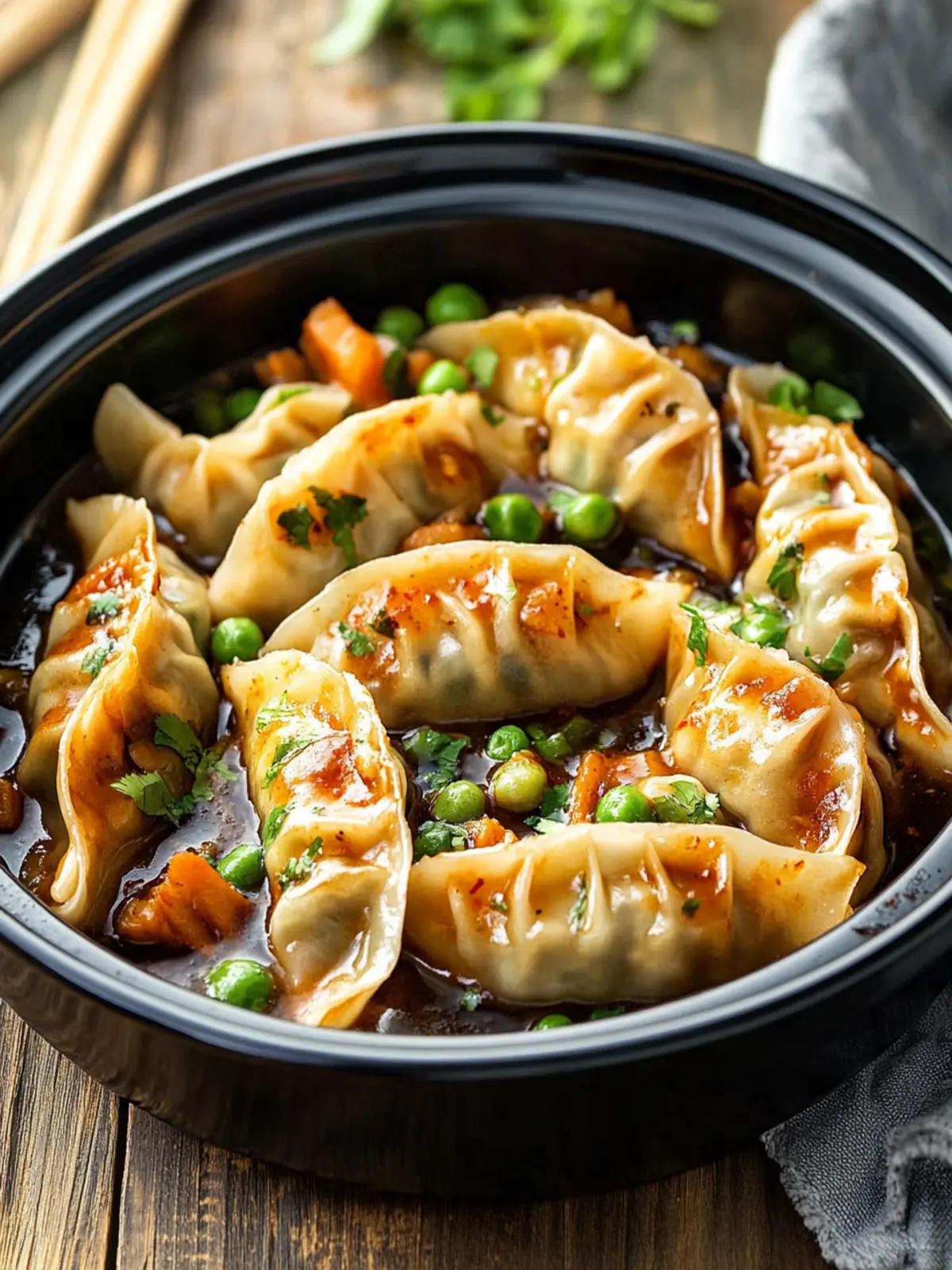 Slow Cooker Potsticker Supper That'll Wow Your Taste Buds 5 Slow Cooker Potsticker Supper