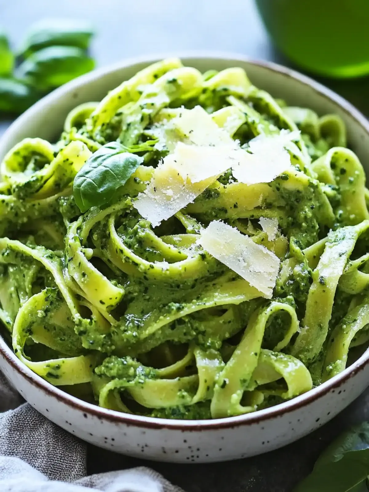 Green Goddess Fettuccine: A Creamy Spinach Delight! 3 Green Goddess Fettuccine