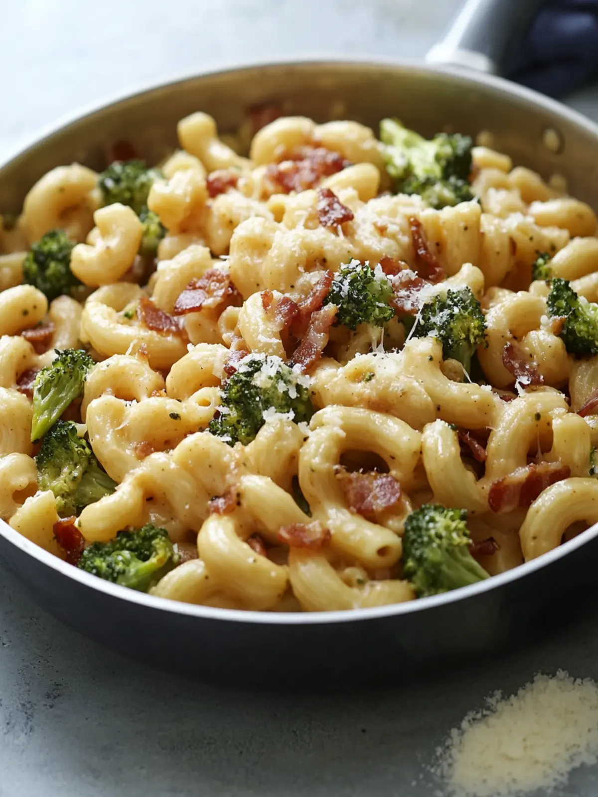 Cavatappi with Bacon and Roasted Broccoli for Cozy Nights 4 Cavatappi with Bacon and Roasted Broccoli