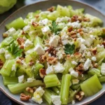Crunchy Walnut Celery Salad with Feta for Fresh Flavor Boost 6 Walnut Celery Salad with Feta