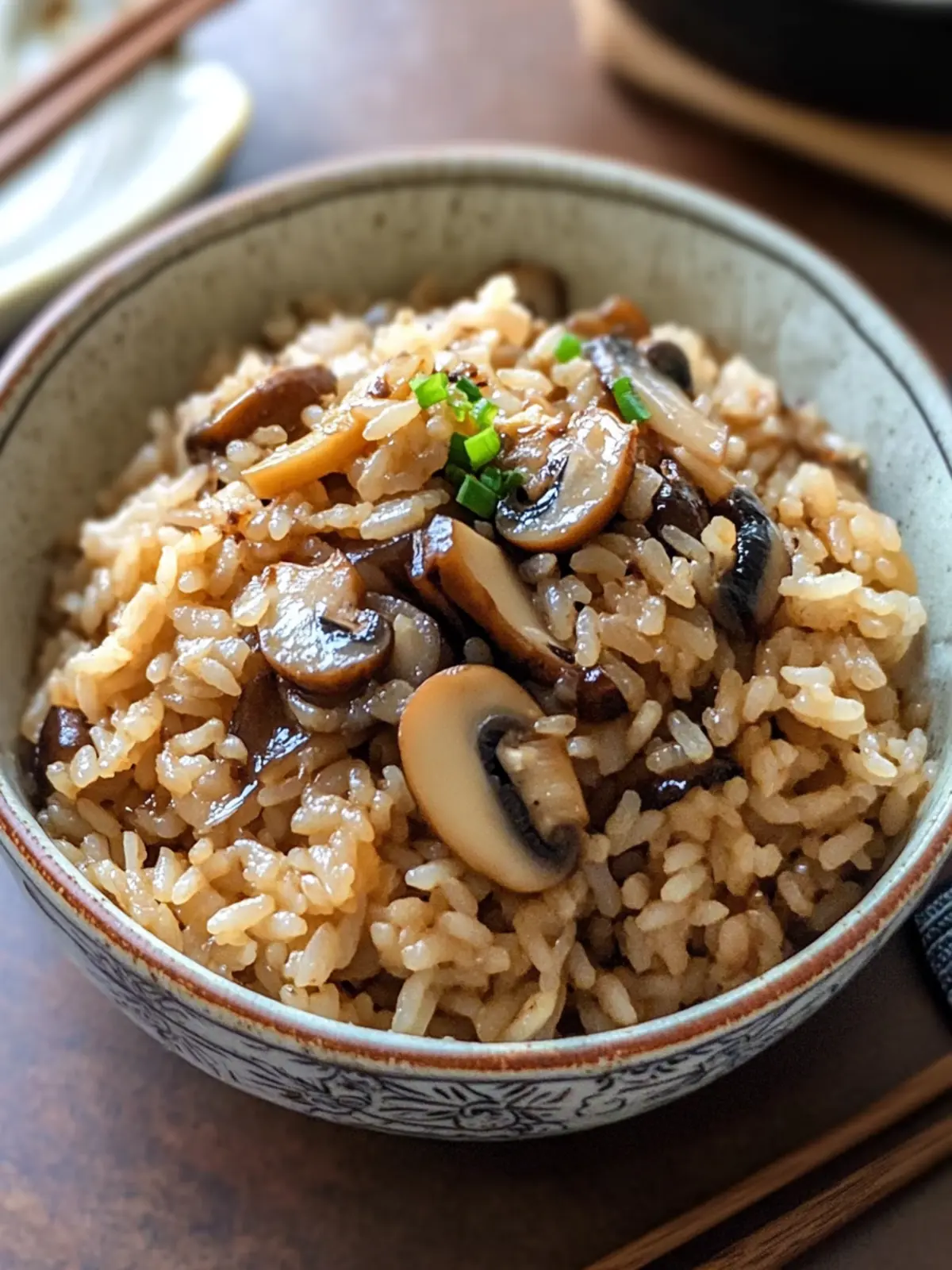 Savory Japanese Mushroom Rice: A Cozy One-Pot Delight 3 Japanese Mushroom Rice