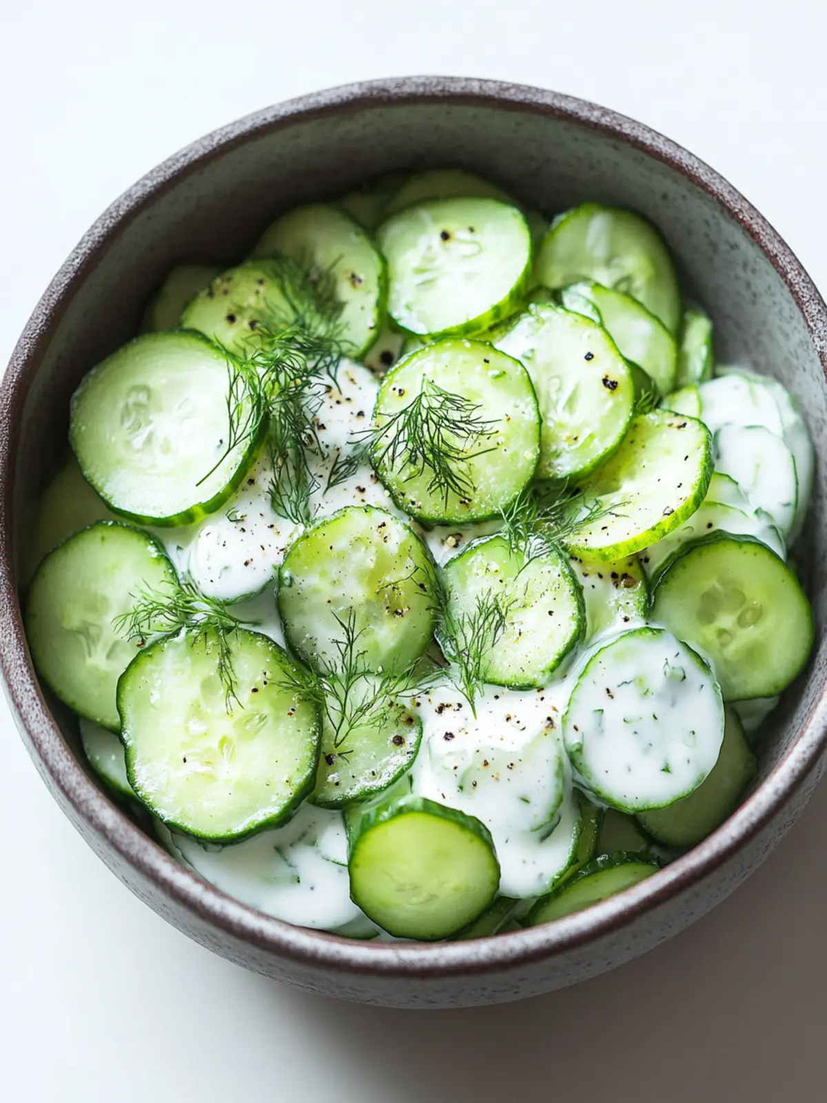 Refreshing Cucumber Yogurt Salad with Dill Delight 3 Cucumber Yogurt Salad
