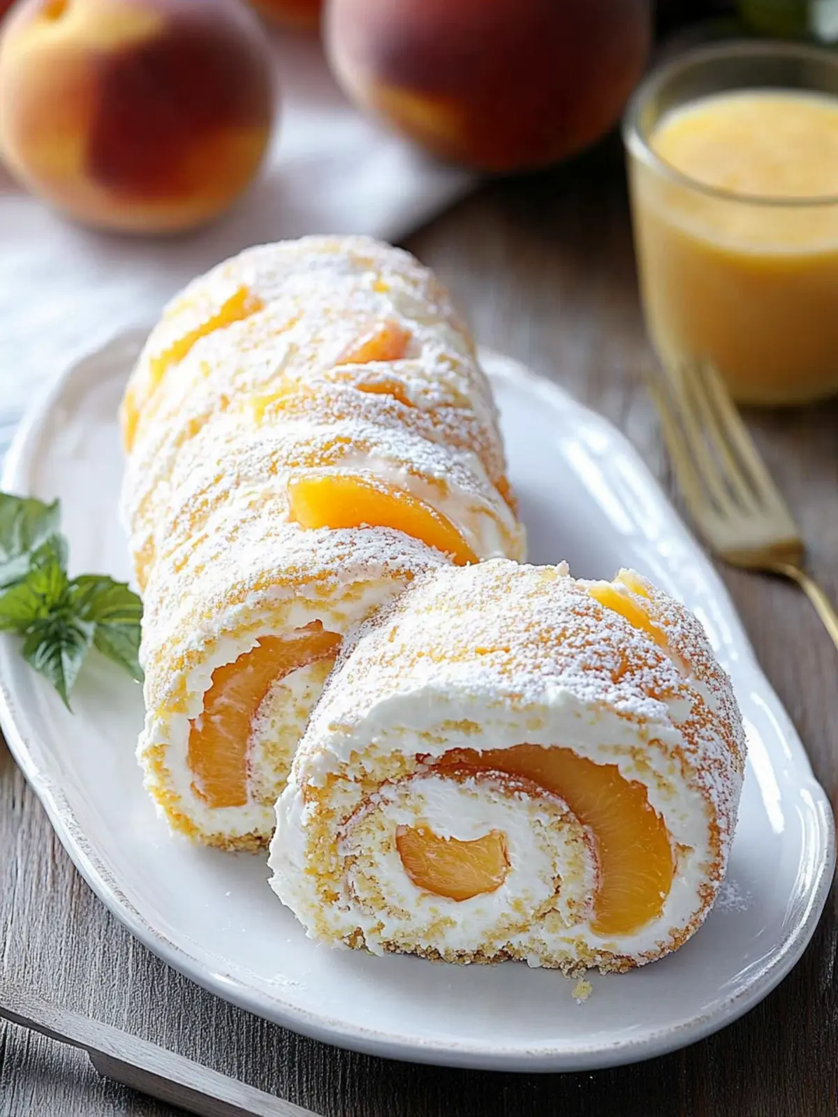 Peaches & Cream Jelly Roll: A Summer Delight You’ll Love 4 Peaches & Cream Jelly Roll