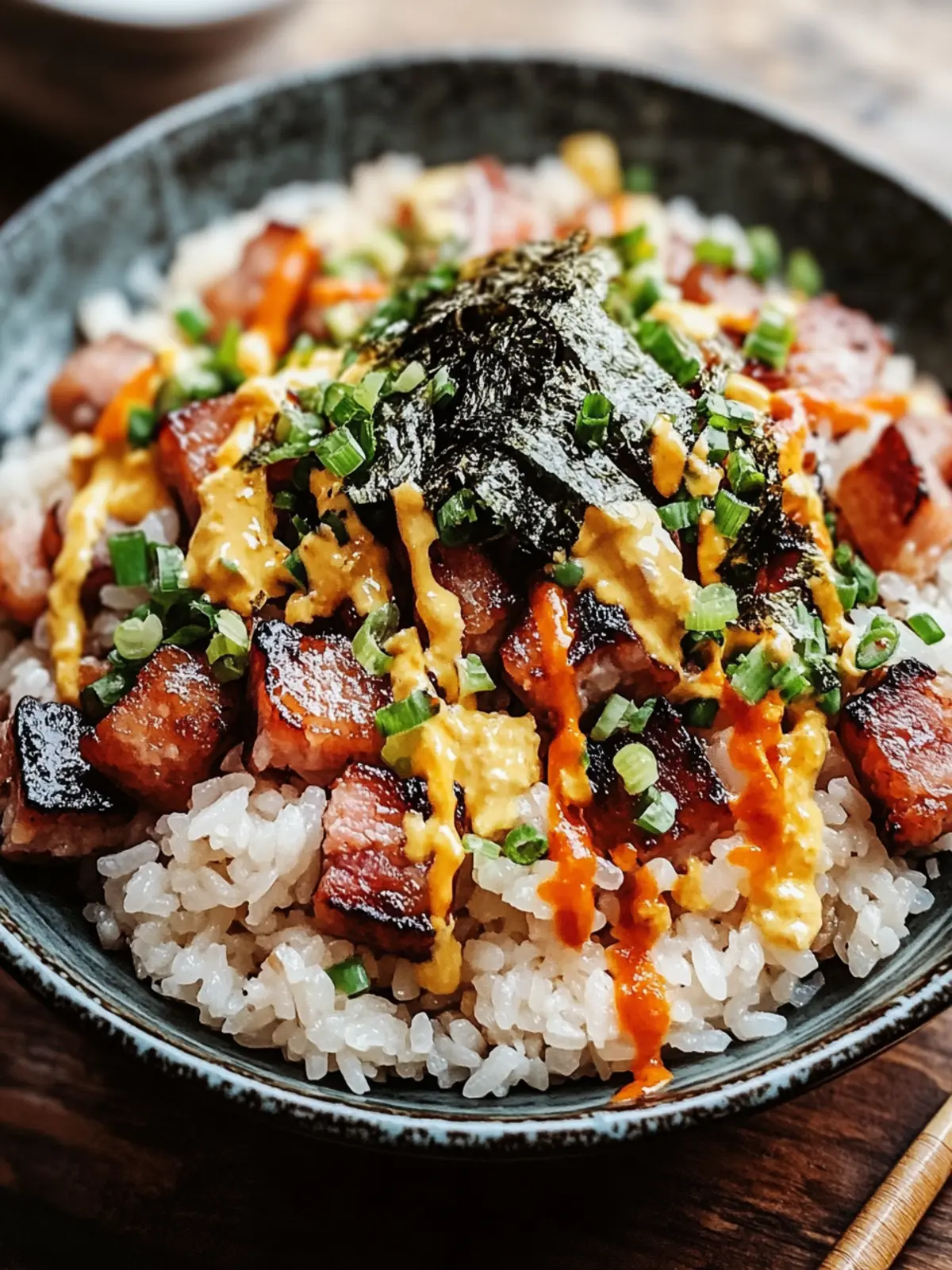 Musubi Spam Fried Rice: Quick Comfort Food for Busy Nights 2 Musubi Spam Fried Rice