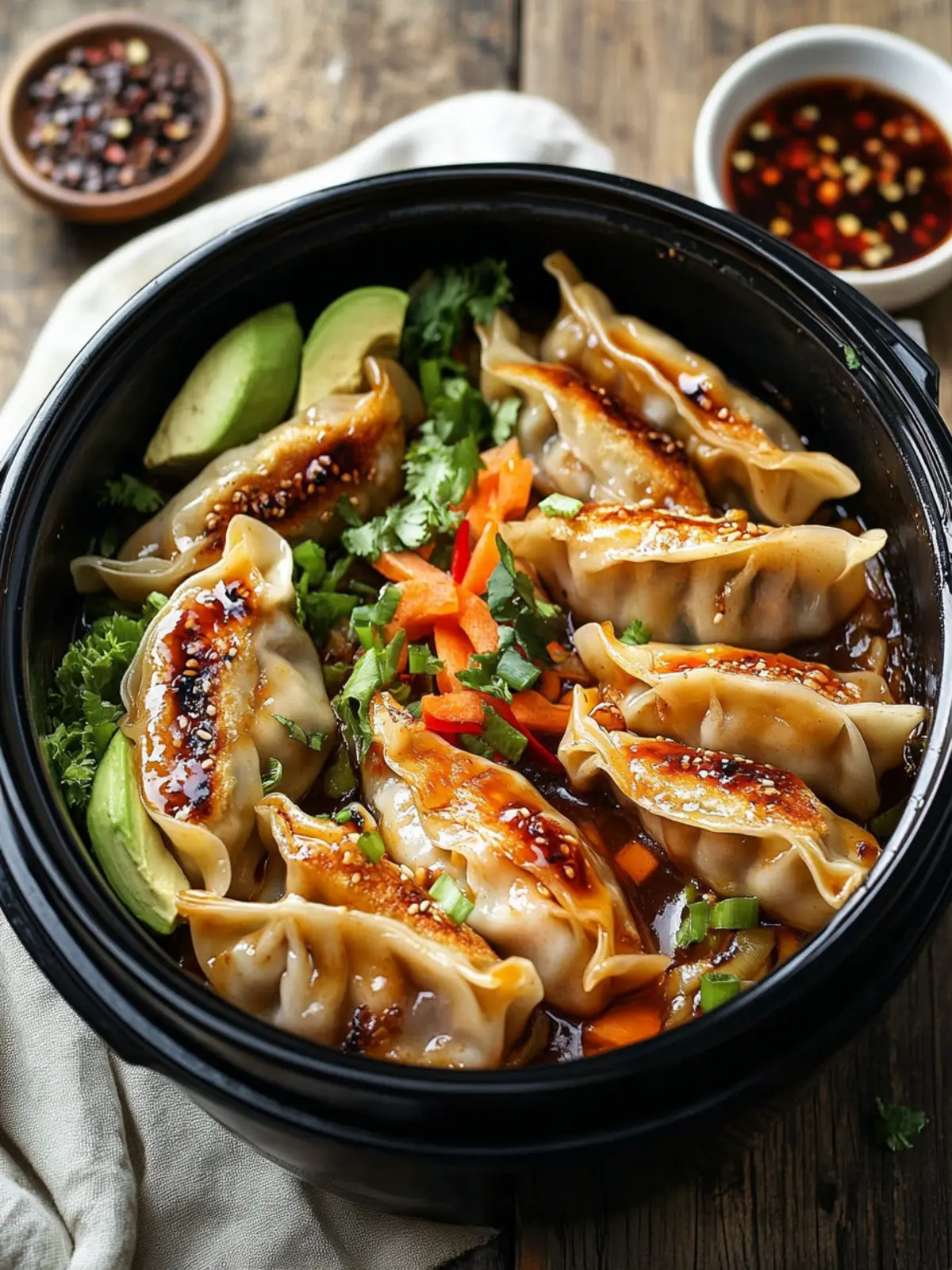 Slow Cooker Potsticker Supper That'll Wow Your Taste Buds 2 Slow Cooker Potsticker Supper