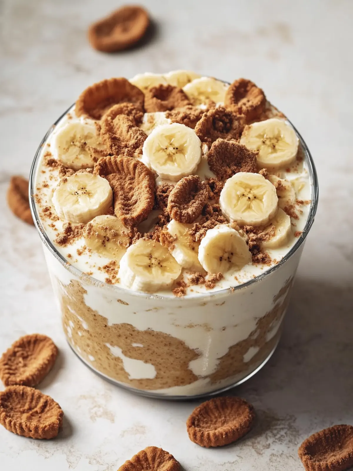 Biscoff Banana Pudding: No-Bake Creamy Bliss You’ll Love 2 Biscoff Banana Pudding