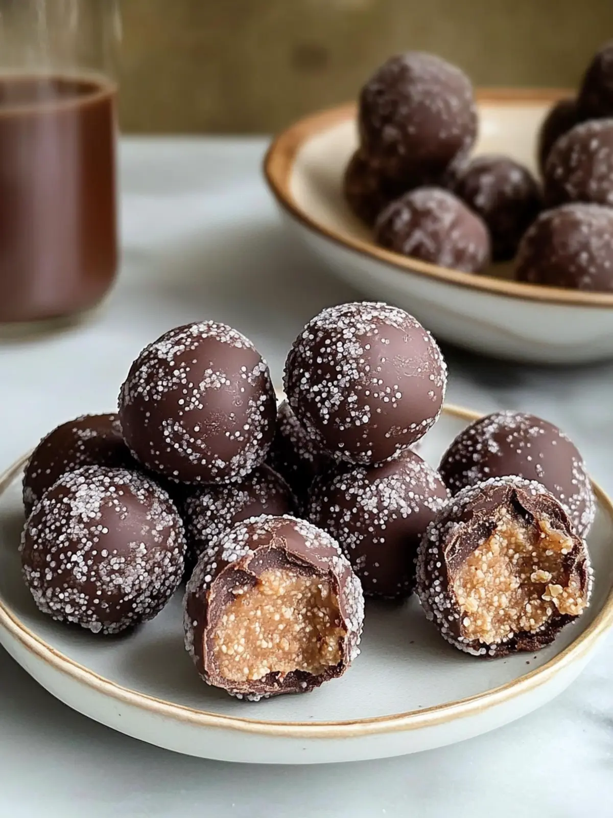 Reese’s Protein Balls That Wipe Out Your Sweet Cravings 2 Reese’s Protein Balls