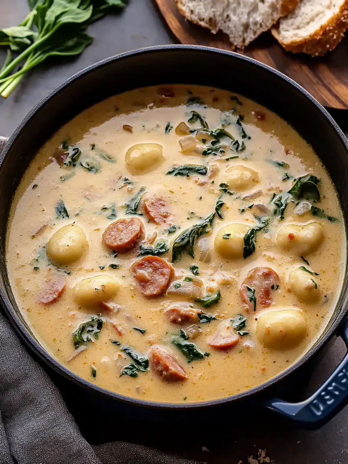 Kielbasa Gnocchi Soup: Comfort Food You'll Crave 4 Kielbasa Gnocchi Soup