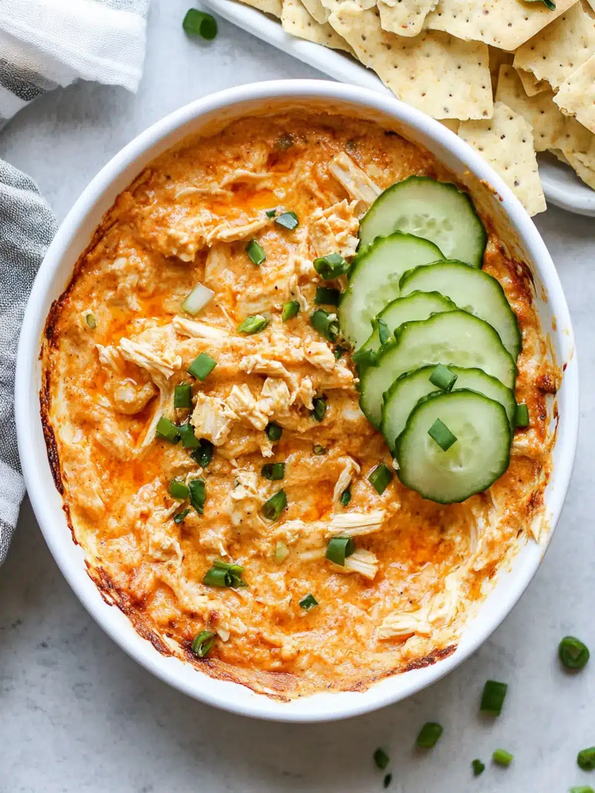 Dairy-Free Healthy Buffalo Chicken Dip You’ll Crave! 3 Dairy-Free Healthy Buffalo Chicken Dip