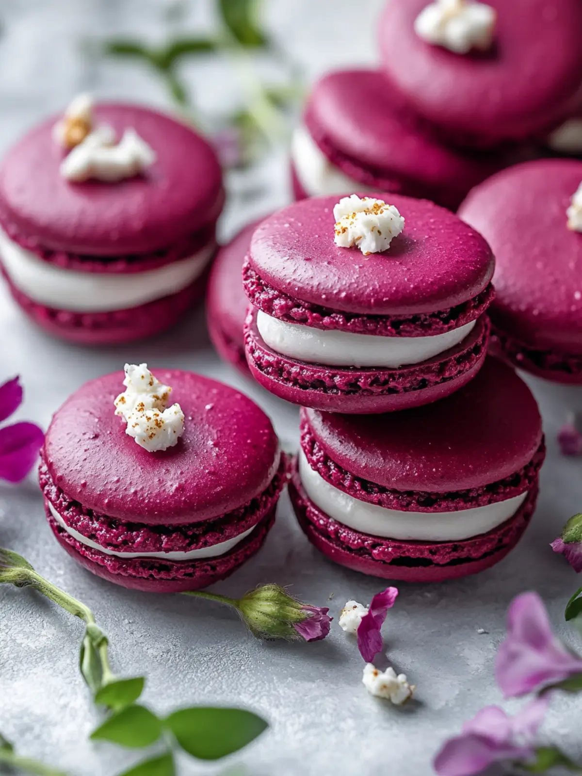 Delicious Beet Macarons with Goat Cheese You’ll Adore 4 Beet Macarons with Goat Cheese