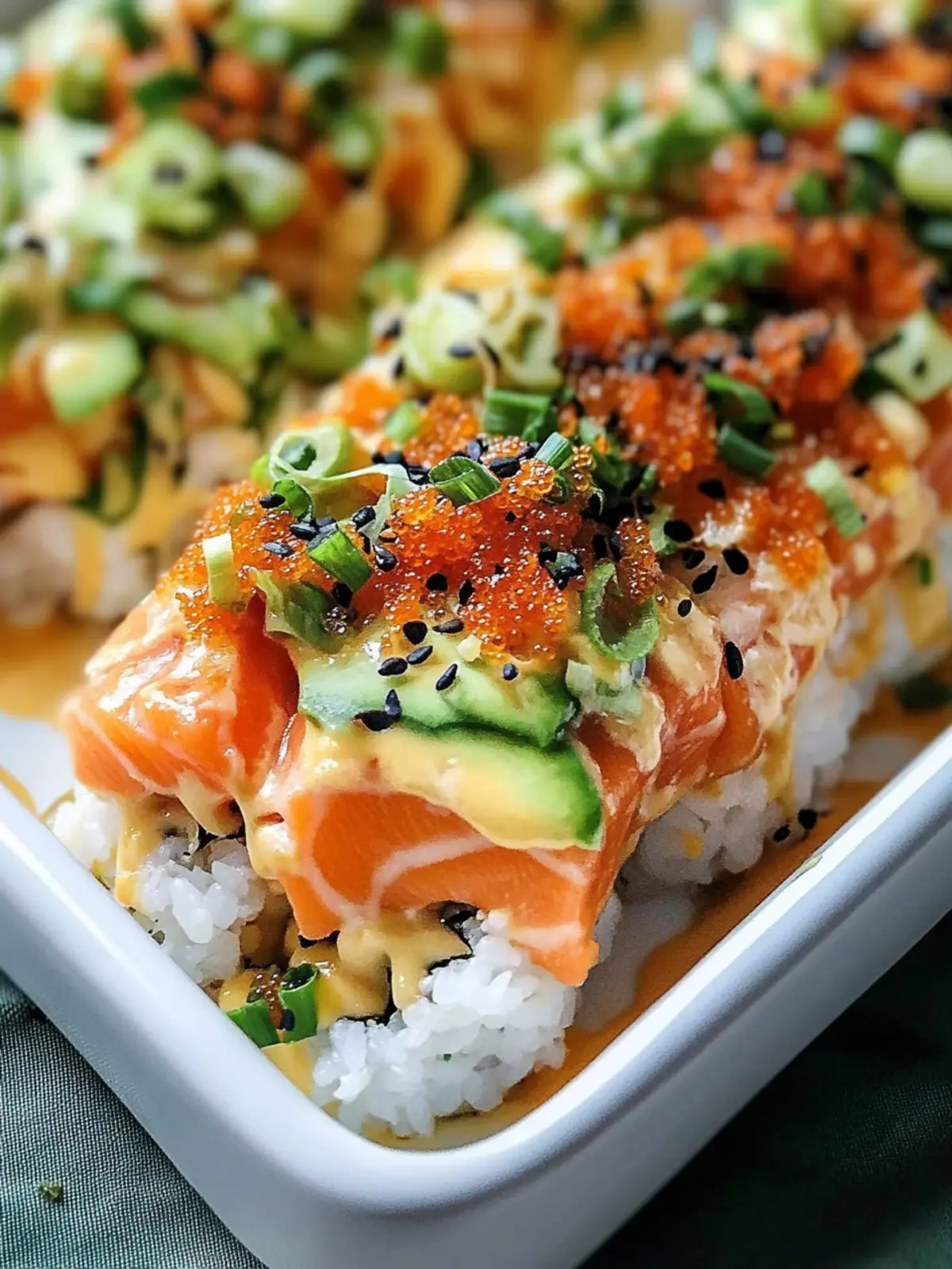 Teriyaki Salmon Sushi Bake: Your New Favorite Comfort Meal 5 Teriyaki Salmon Sushi Bake