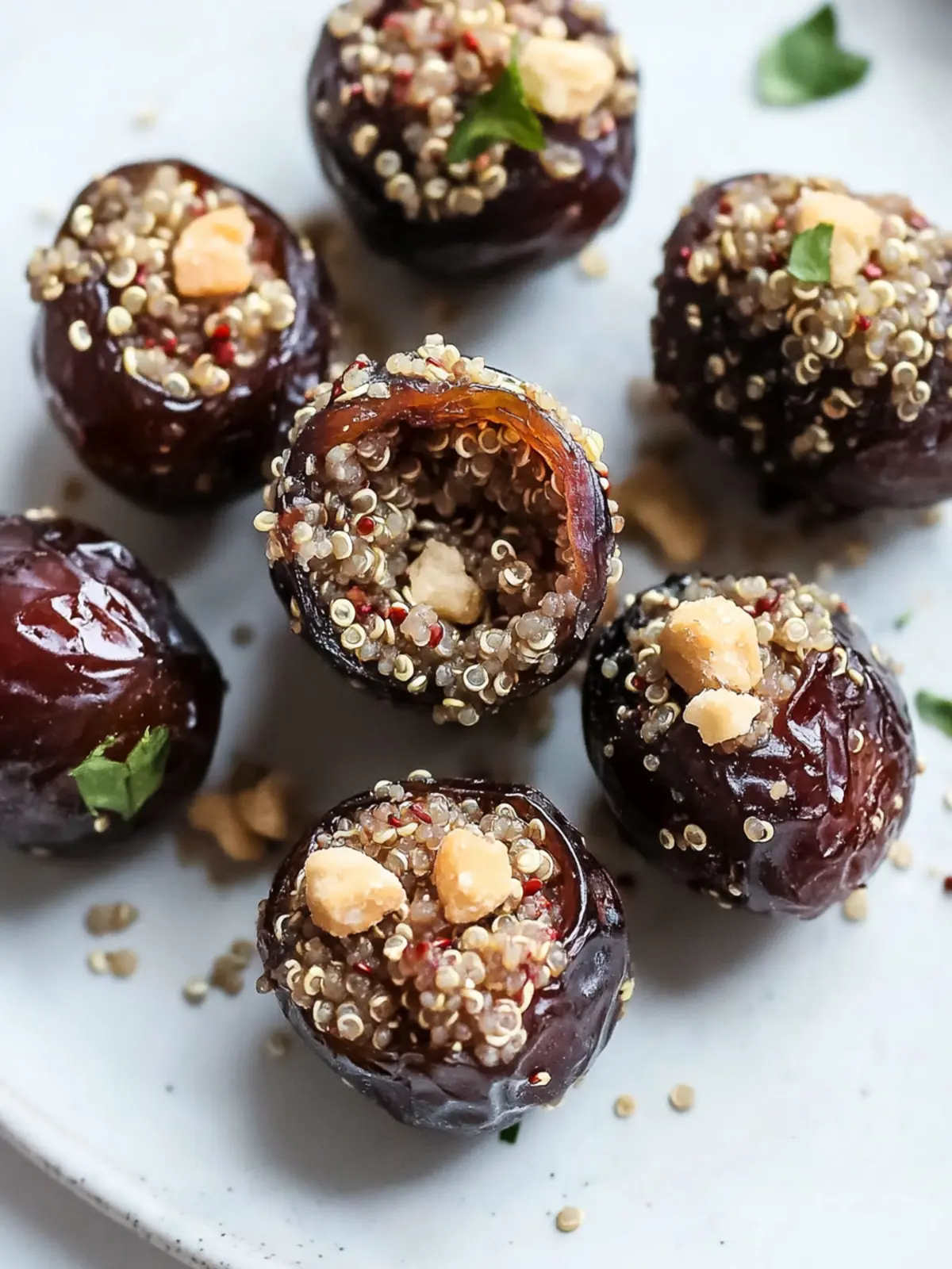 Quinoa Crunch Stuffed Dates: A Guilt-Free Delight You’ll Love 4 Quinoa Crunch Stuffed Dates