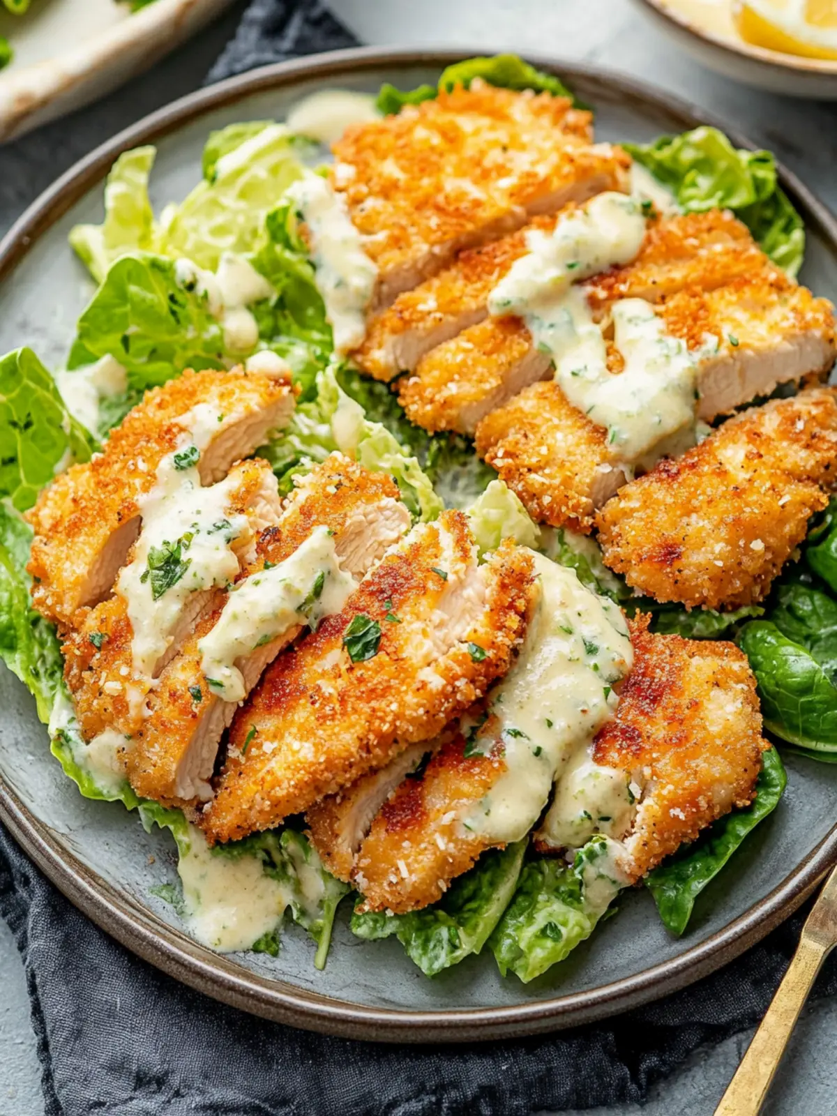 Crispy Air Fryer Chicken Caesar Cutlets for Quick Family Meals 3 Air Fryer Chicken Caesar Cutlets
