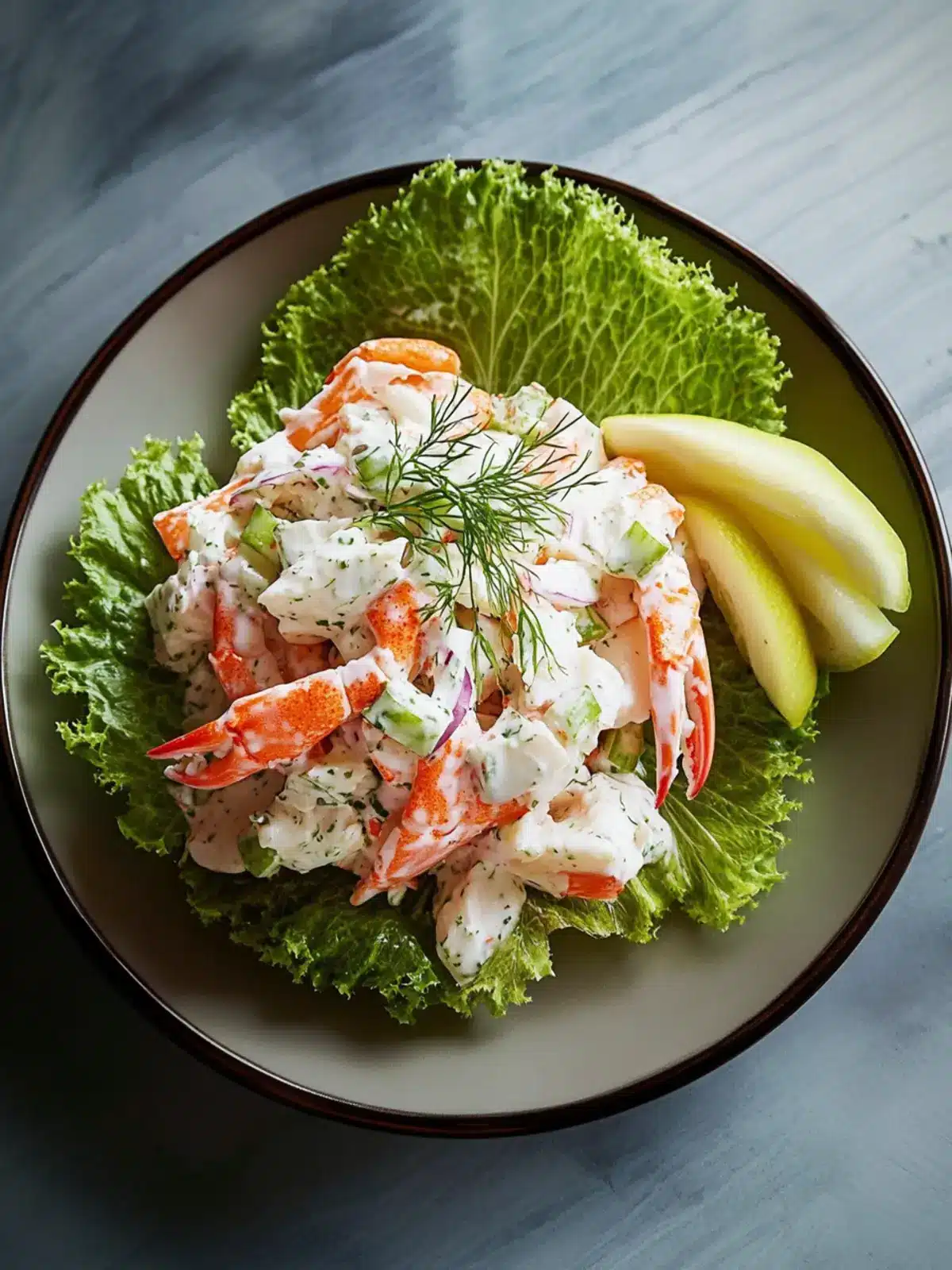 Zesty Fake Crab Salad: A Fresh Twist for Your Taste Buds 3 Fake Crab Salad