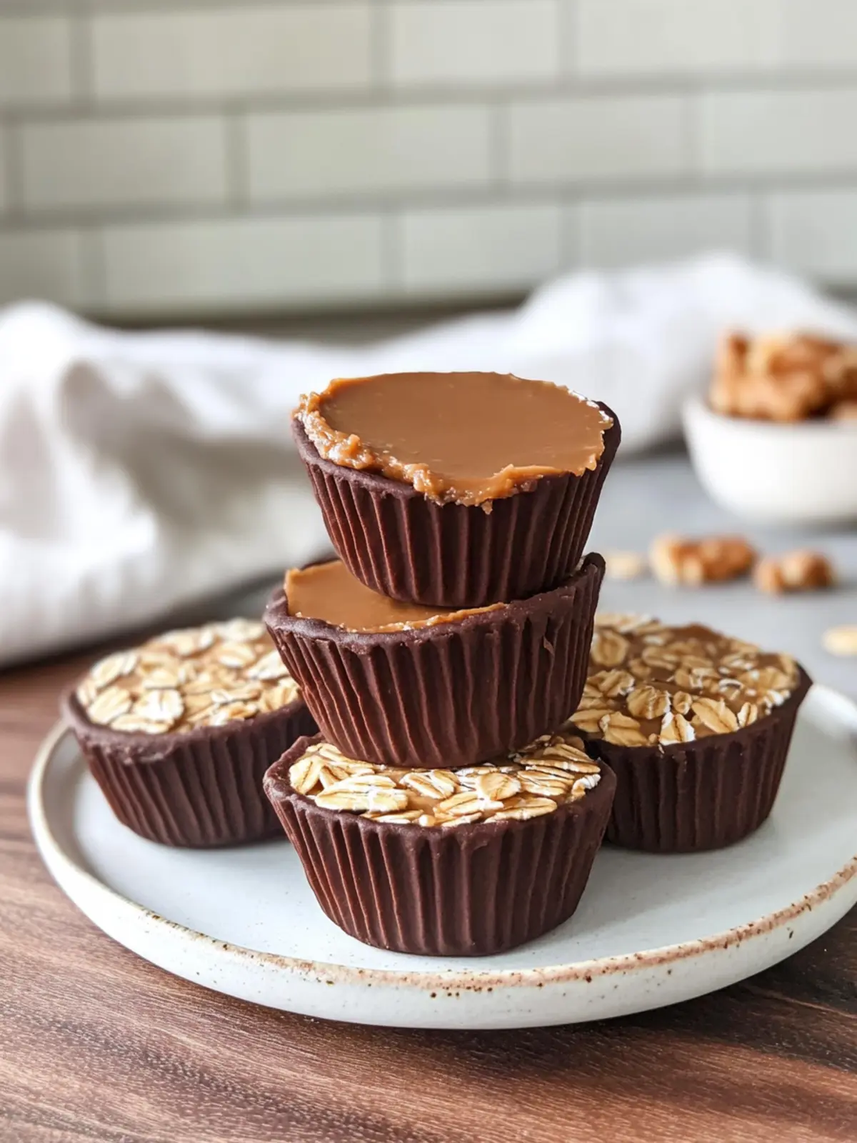 Irresistible Peanut Butter Oat Cups You Can Make in 20 Minutes 2 Peanut Butter Oat Cups