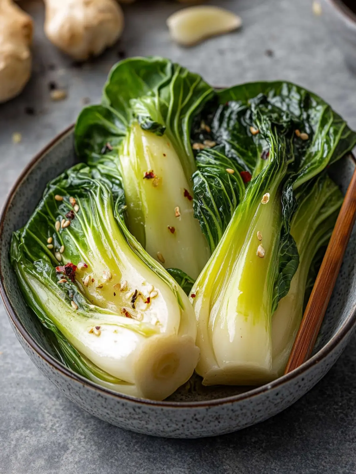 Savoring Bok Choy with Garlic and Ginger: A Quick Delight 2 Bok Choy with Garlic and Ginger