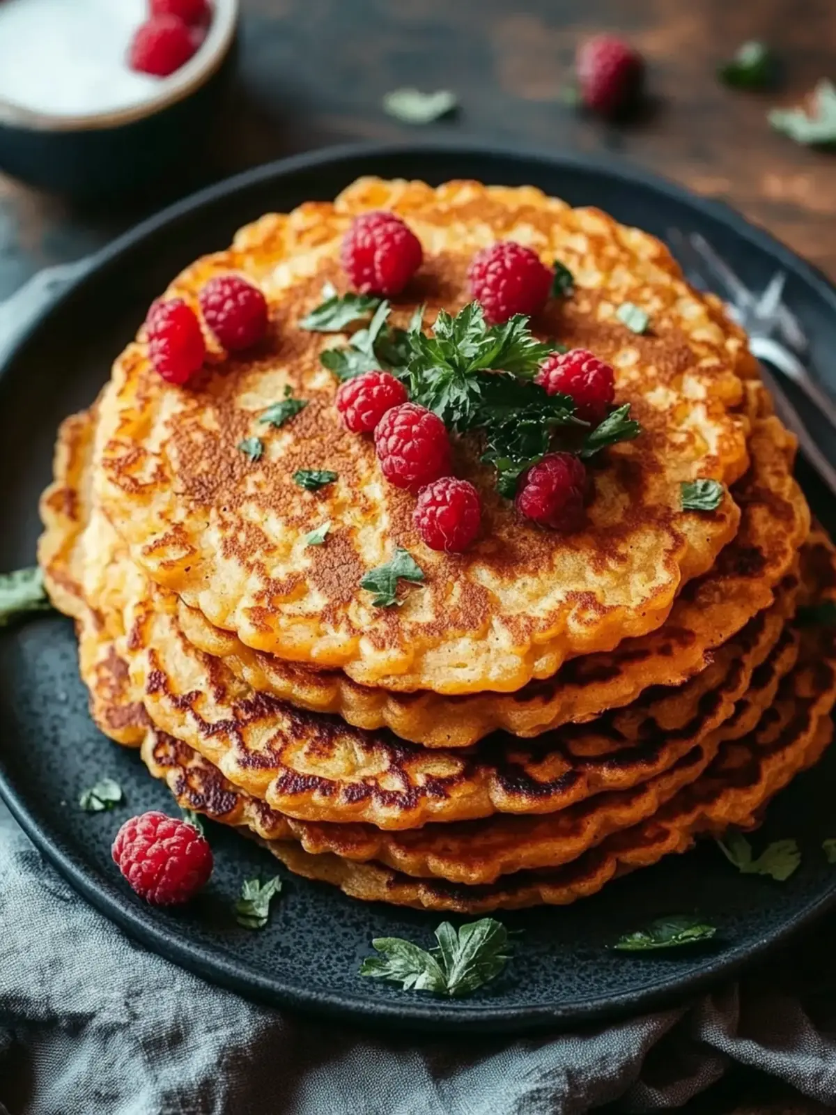 Irresistible Red Lentil Pancakes: Quick, Vegan, and Flavorful 2 Red Lentil Pancakes
