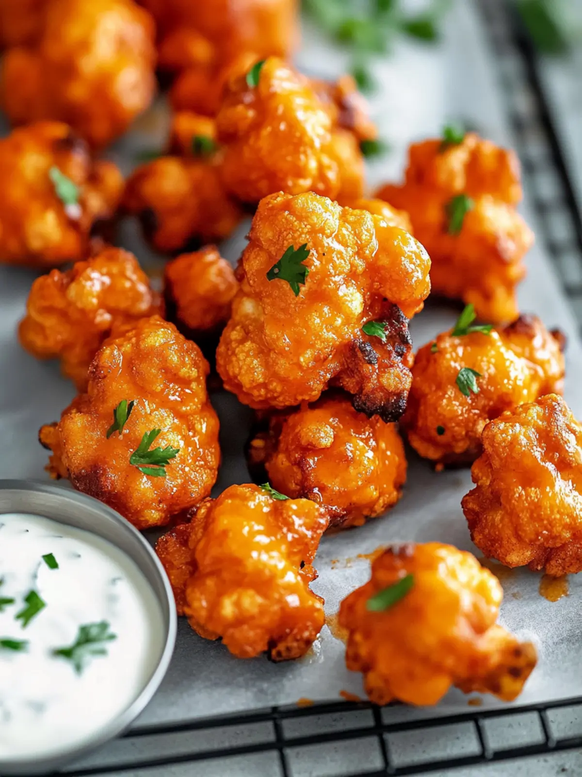Crispy Buffalo Cauliflower Wings That Will Wow Your Guests 5 Buffalo Cauliflower Wings