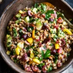 Bright Antipasto Farro Salad with Tangy Sun-Dried Vinaigrette 10 Antipasto Farro Salad