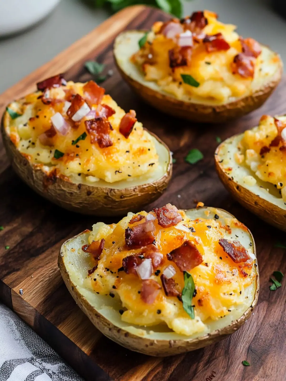 Twice Baked Loaded Breakfast Potatoes for Cozy Mornings 4 Twice Baked Loaded Breakfast Potatoes