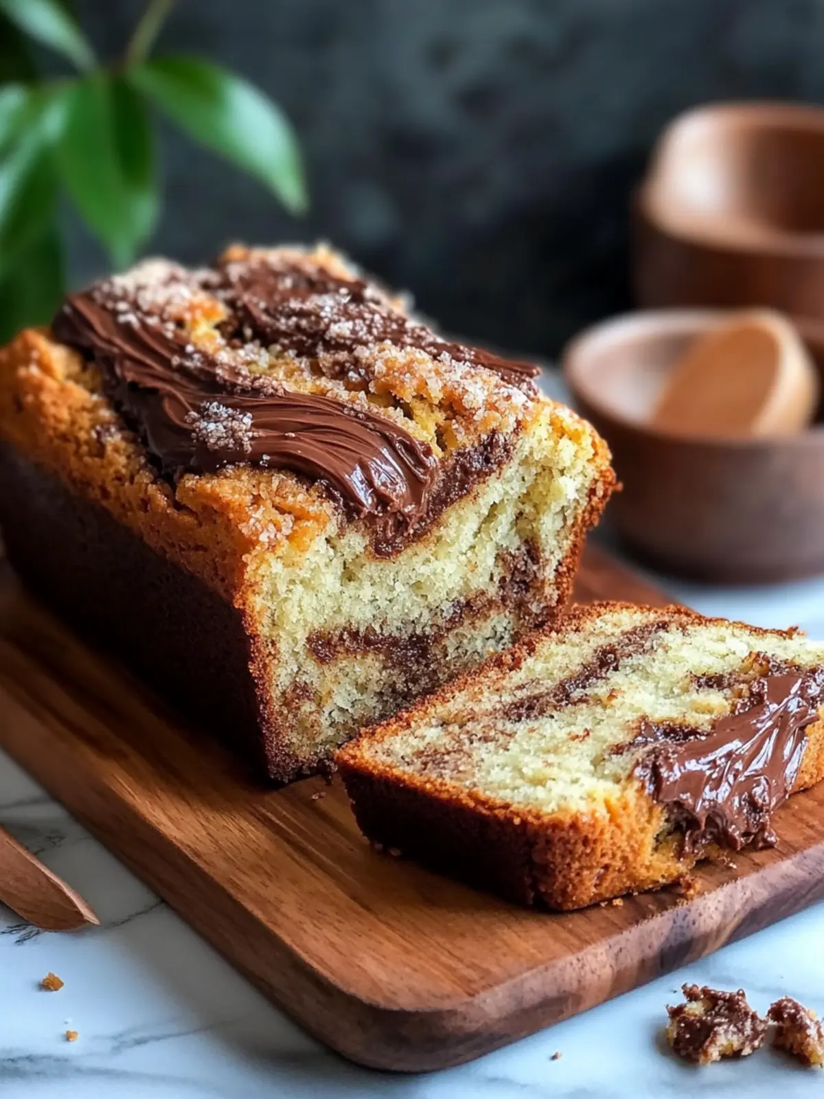 Nutella Swirl Banana Bread: Your New Favorite Cozy Treat 3 Nutella Swirl Banana Bread