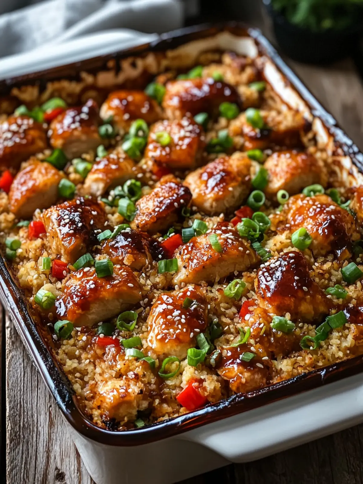 Easy Teriyaki Chicken Casserole for Busy Weeknights 2 Teriyaki Chicken Casserole