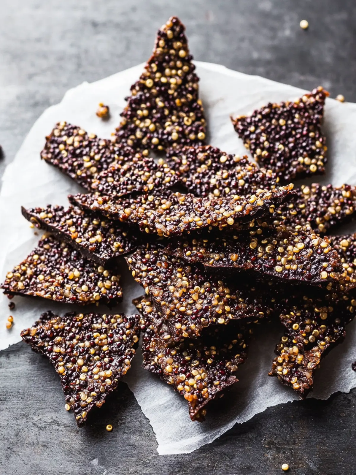 Irresistible Chocolate Quinoa Crisps for Guilt-Free Snacking 3 Chocolate Quinoa Crisps