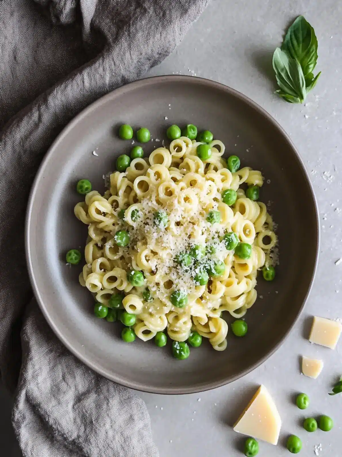 Nutritious Parmesan Pea Pasta Your Toddler Will Adore 2 Parmesan Pea Pasta
