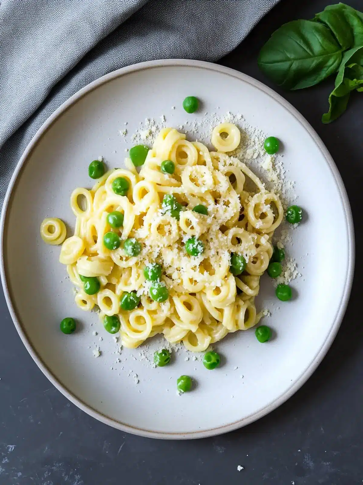 Nutritious Parmesan Pea Pasta Your Toddler Will Adore 4 Parmesan Pea Pasta