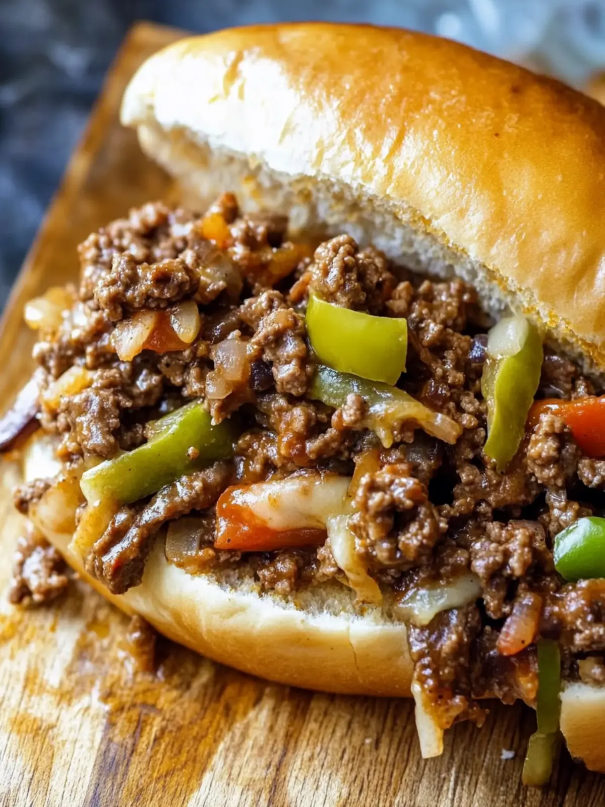 Gordon Ramsay's Philly Cheesesteak Sloppy Joes: Cozy Comfort Food 4 Gordon Ramsay Philly Cheesesteak Sloppy Joes