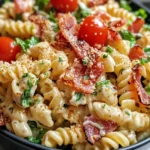 Crispy Creamy BLT Pasta Salad: A Refreshing Summer Delight 6 Crispy Creamy BLT Pasta Salad