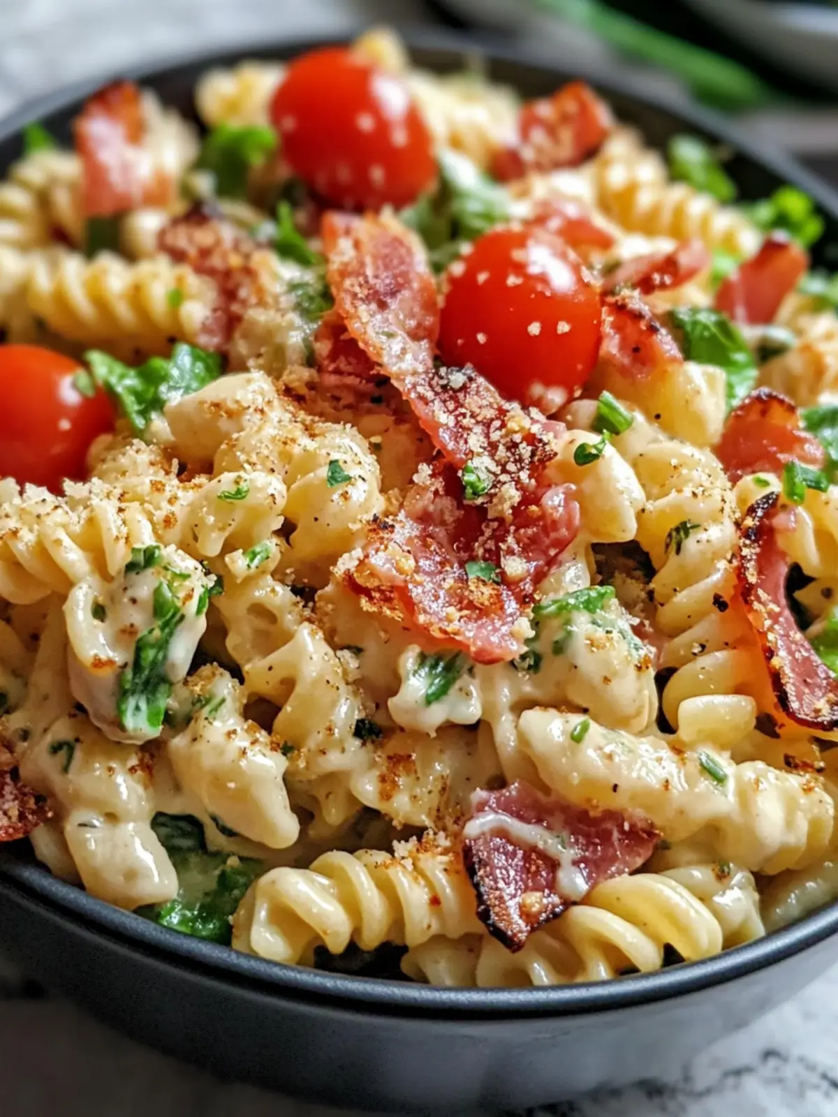 Crispy Creamy BLT Pasta Salad: A Refreshing Summer Delight 5 Crispy Creamy BLT Pasta Salad