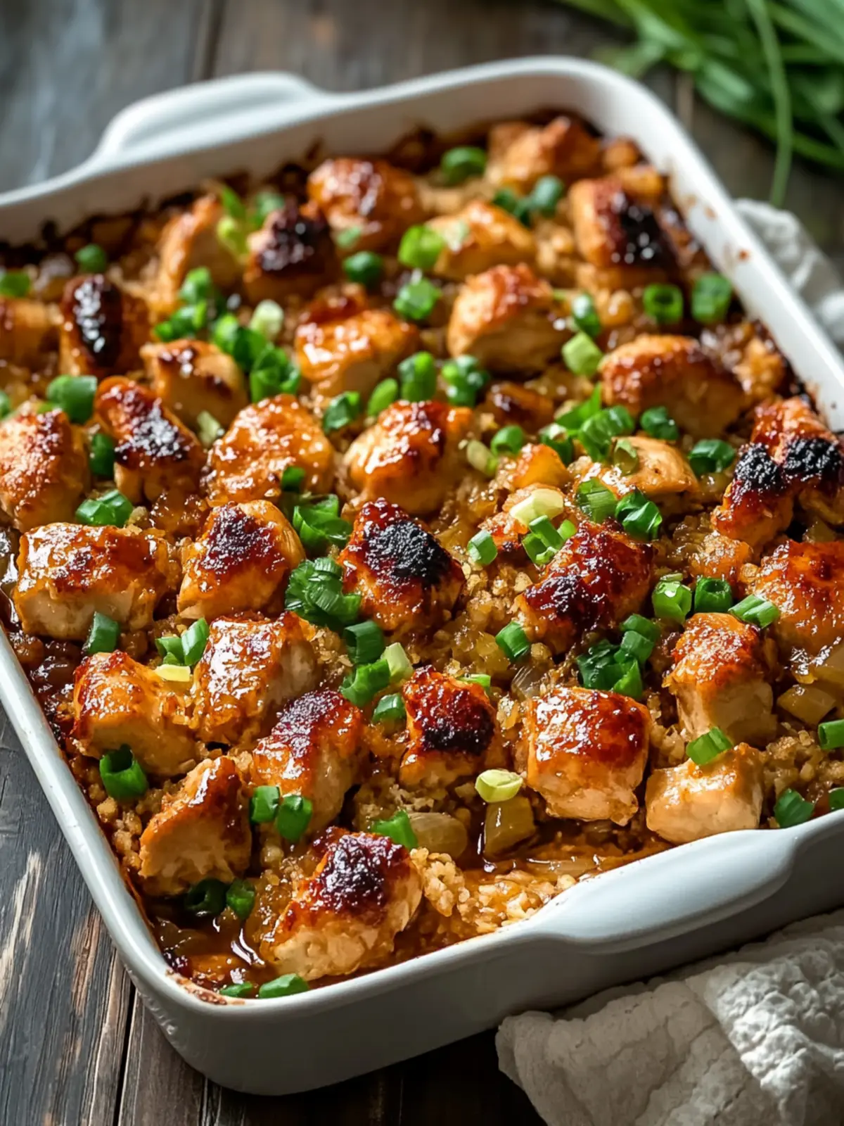 Easy Teriyaki Chicken Casserole for Busy Weeknights 4 Teriyaki Chicken Casserole