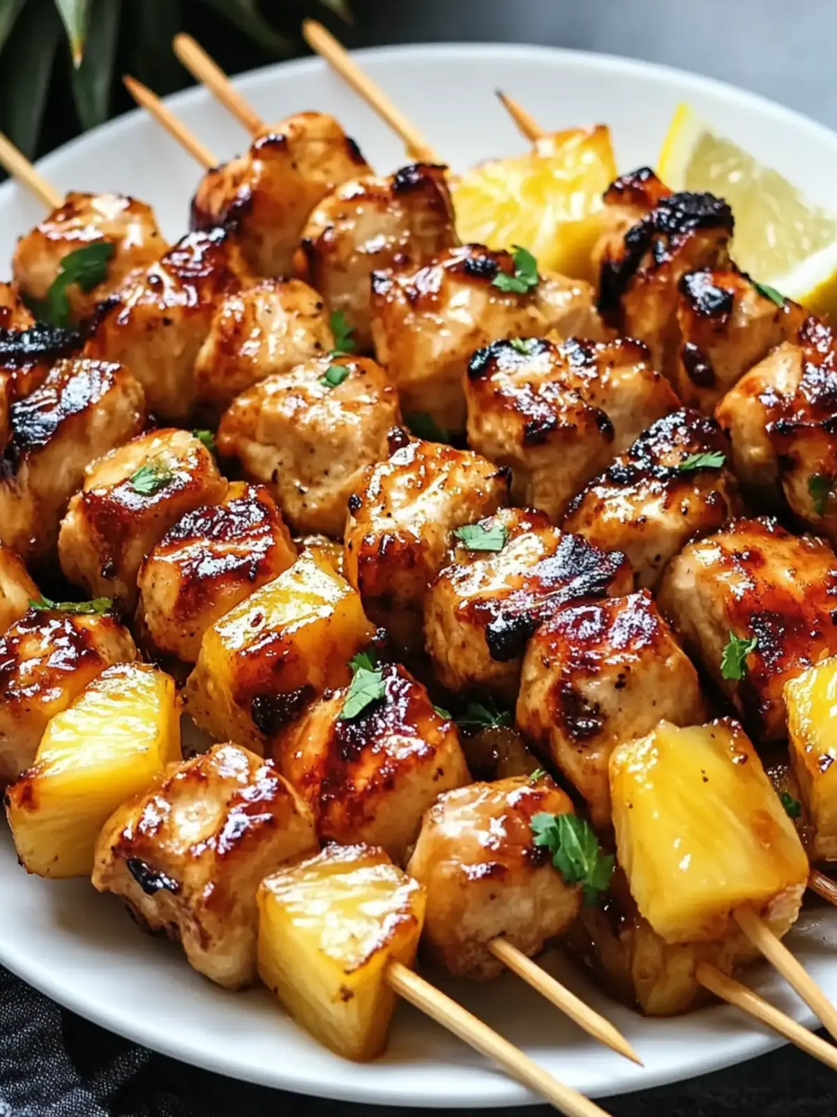 Pineapple Teriyaki Chicken Skewers for a Sweet Summer Grill 2 Pineapple Teriyaki Chicken Skewers