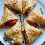 Irresistible Roasted-Red-Pepper and Feta Triangles Recipe 10 Roasted-Red-Pepper and Feta Triangles