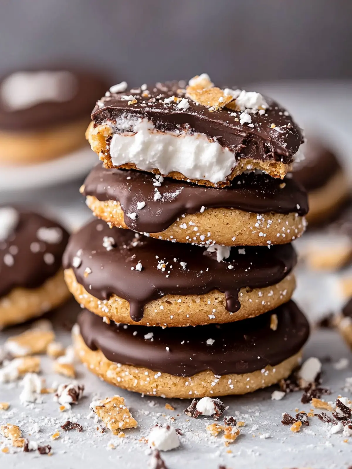 S’mores Cracker Cookies: Irresistibly Fun and Easy Treats 4 S’mores Cracker Cookies