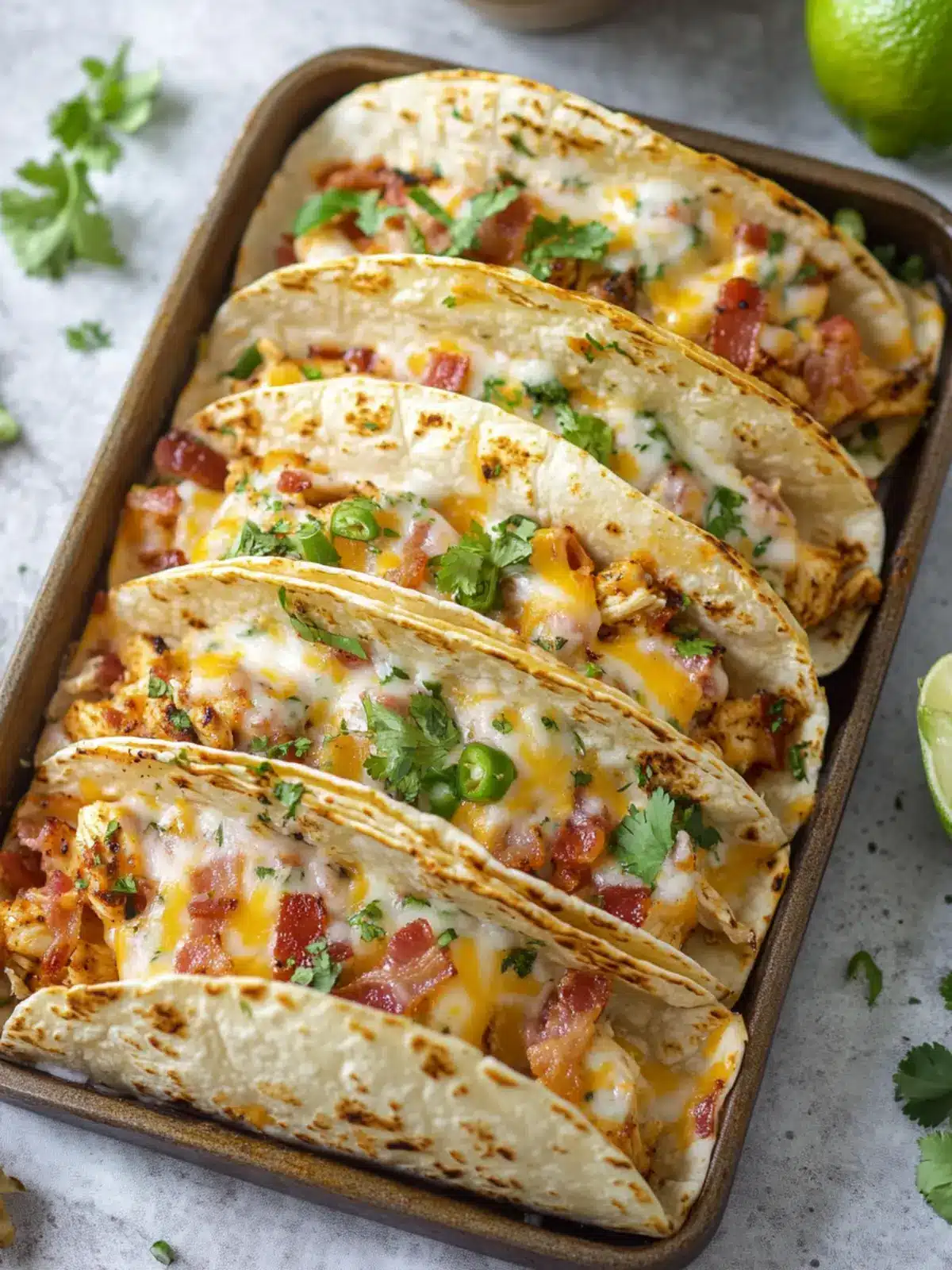 Baked Chicken Bacon Ranch Tacos That Will Wow Your Tastebuds 4 Baked Chicken Bacon Ranch Tacos