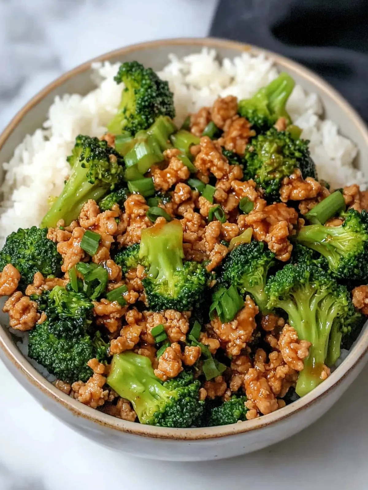 Honey Sriracha Ground Chicken and Broccoli in Just 20 Minutes 3 Honey Sriracha Ground Chicken and Broccoli