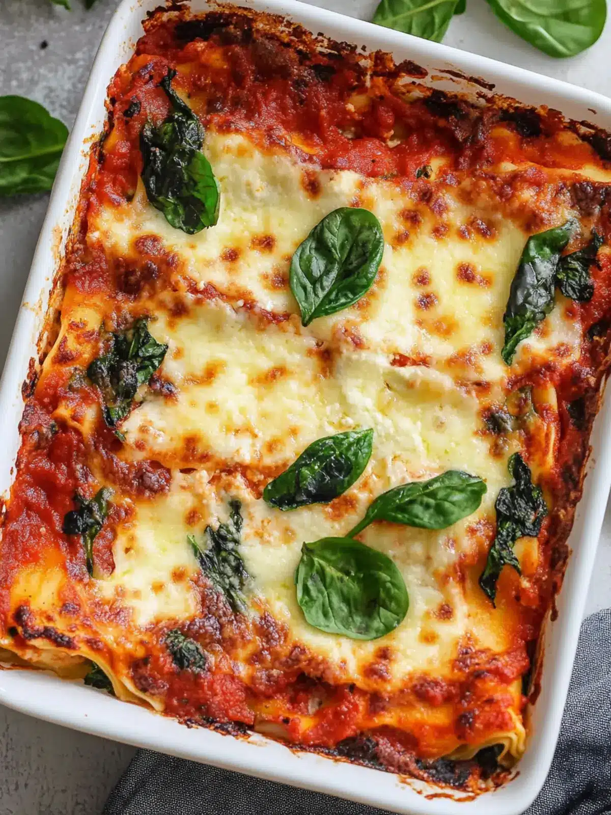 Savory Spinach Ricotta Lasagna to Impress Your Family 4 Spinach Ricotta Lasagna