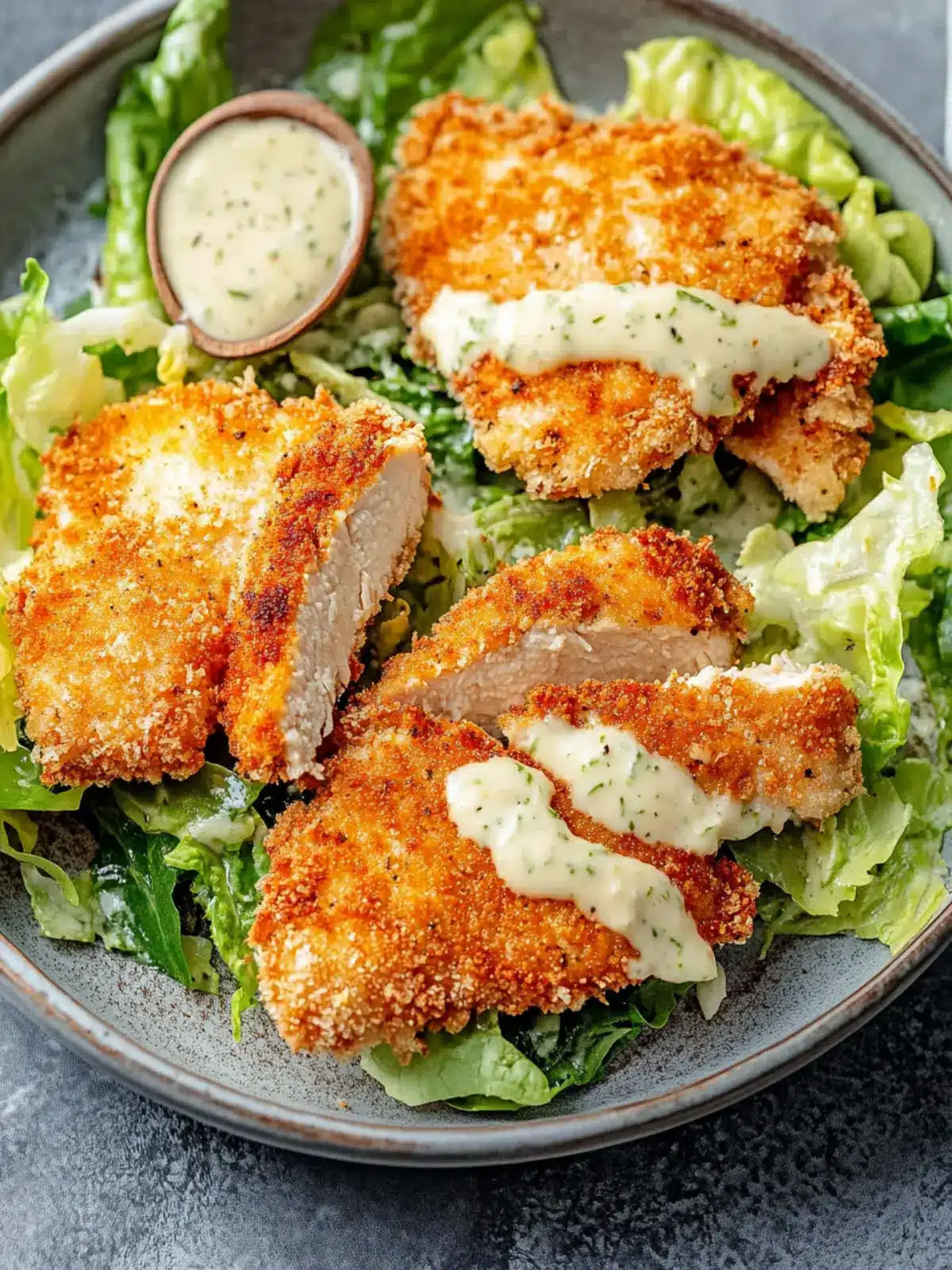 Crispy Air Fryer Chicken Caesar Cutlets Everyone Will Love 3 Air Fryer Chicken Caesar Cutlets