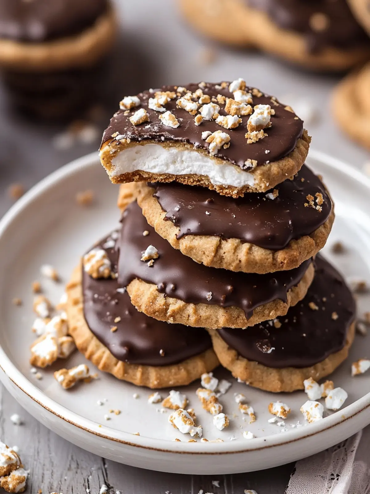 S’mores Cracker Cookies: Irresistibly Fun and Easy Treats 5 S’mores Cracker Cookies