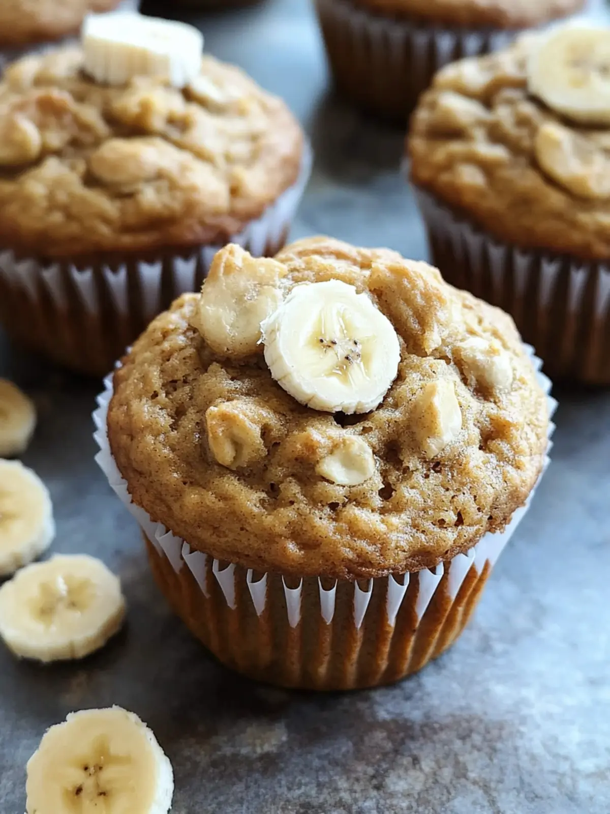 Peanut Butter Banana Muffins: Moist Delights for Breakfast Bliss 3 Peanut Butter Banana Muffins